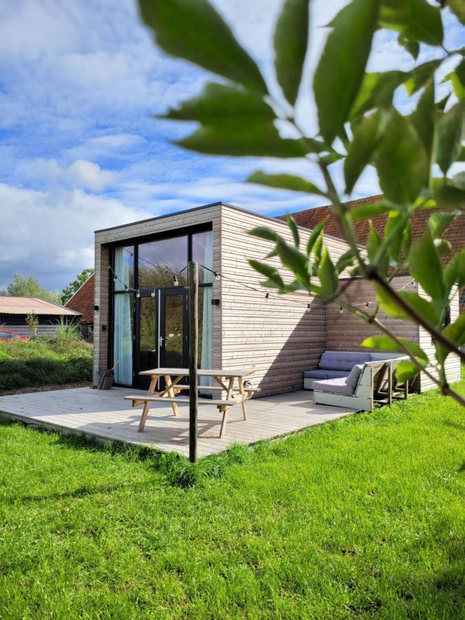 Villa Tiny House Lantliv Oostkapelle, Bij De Boer Exterior foto