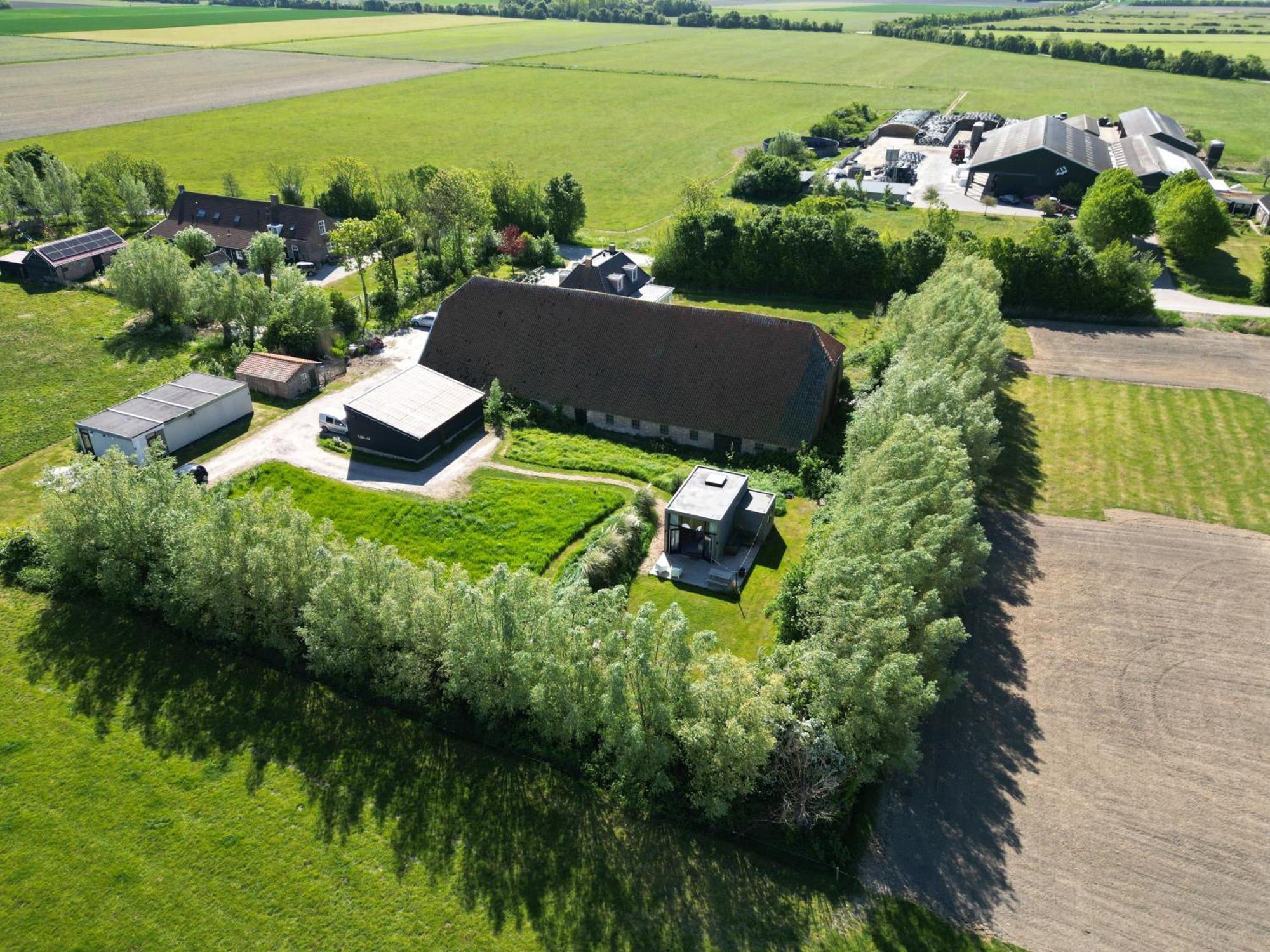 Villa Tiny House Lantliv Oostkapelle, Bij De Boer Exterior foto